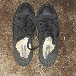 Black converse